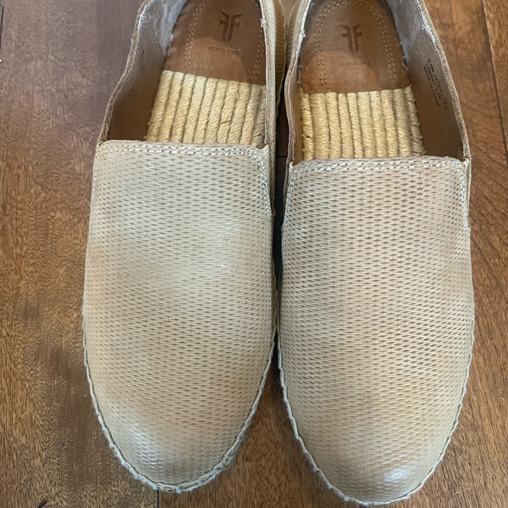Frye suede espadrille